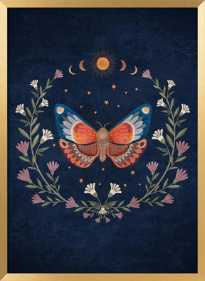 Butterfly 1 By Bohonewart Poster - Corkframes.com