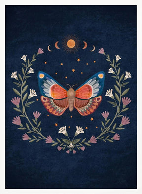 Butterfly 1 By Bohonewart Poster - Corkframes.com