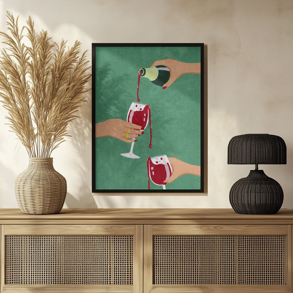 Cheers Girls Poster - Corkframes.com