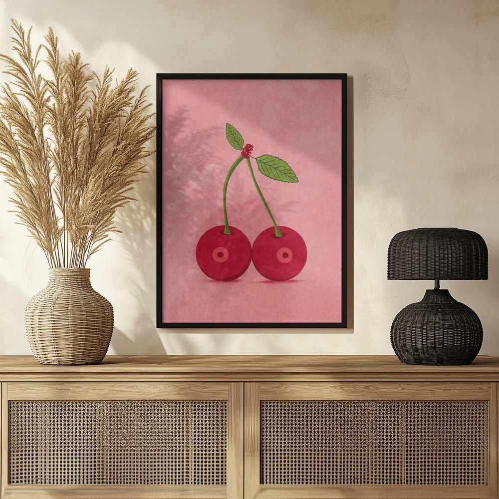 Cherry Boobs Poster - Corkframes.com