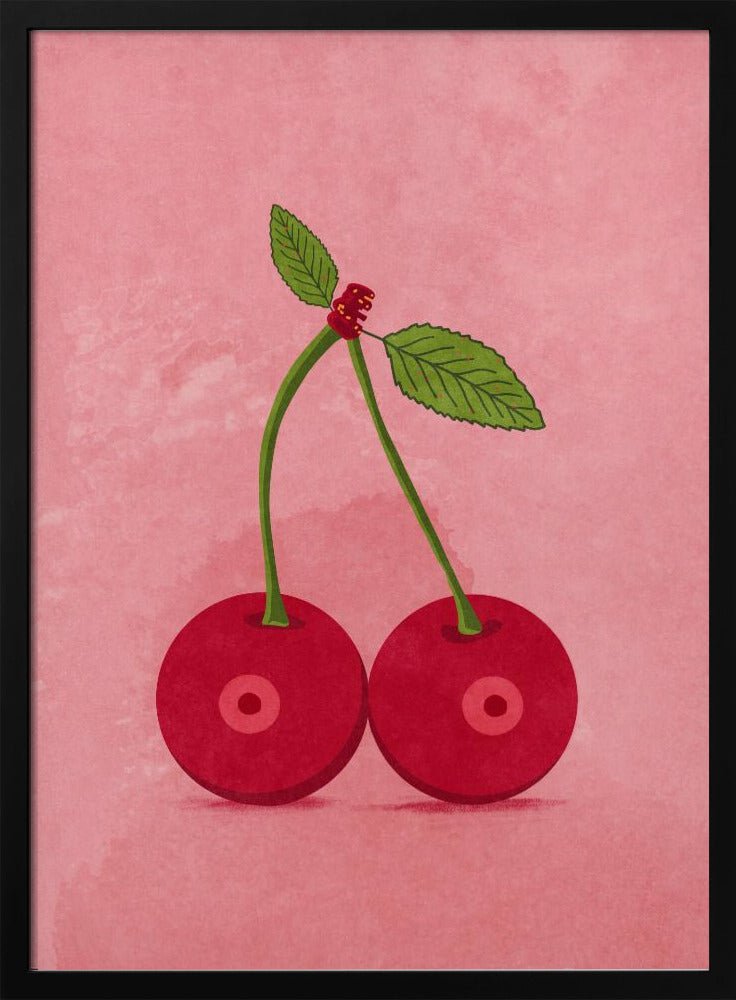 Cherry Boobs Poster - Corkframes.com