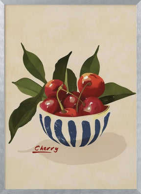 Cherry Bowl Poster - Corkframes.com