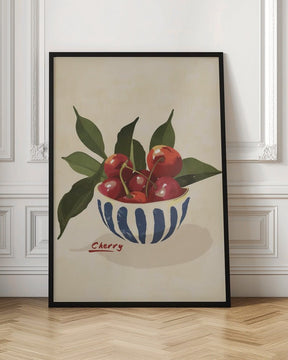 Cherry Bowl Poster - Corkframes.com