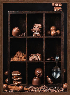 Chocolate Collection Poster - Corkframes.com