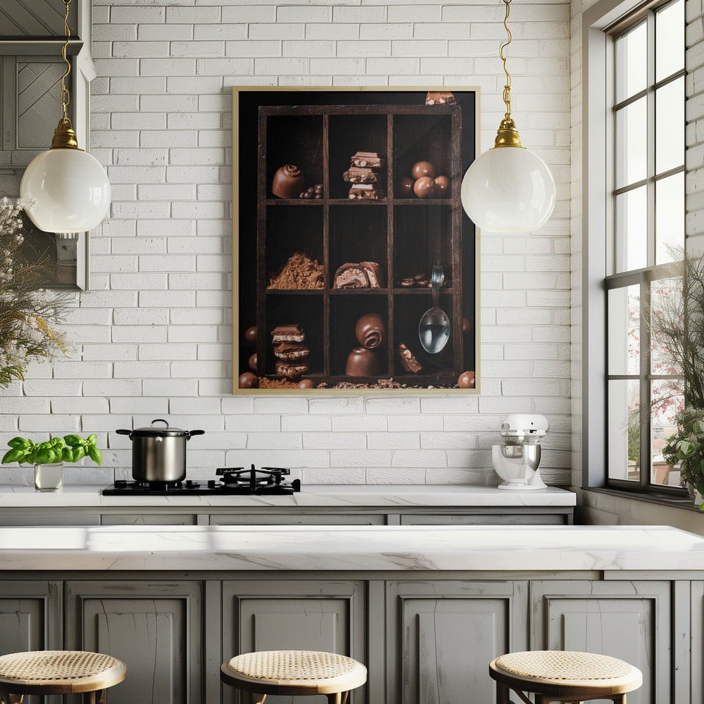 Chocolate Collection Poster - Corkframes.com