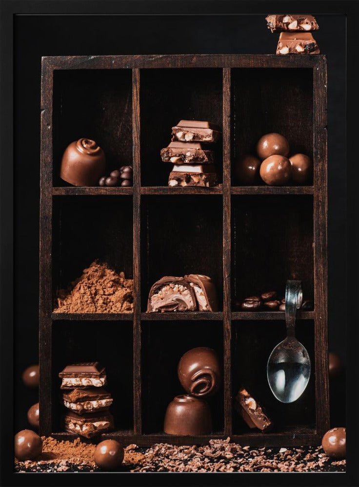 Chocolate Collection Poster - Corkframes.com