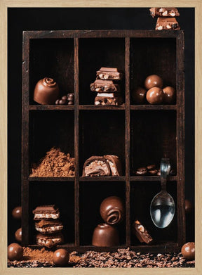 Chocolate Collection Poster - Corkframes.com