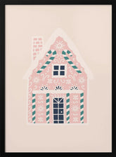 Christmas Gingerbread House Poster - Corkframes.com