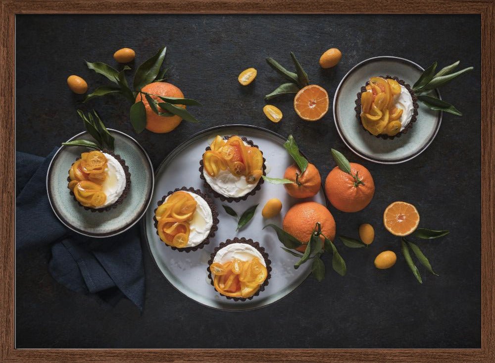 Citrus Tartlets Poster - Corkframes.com