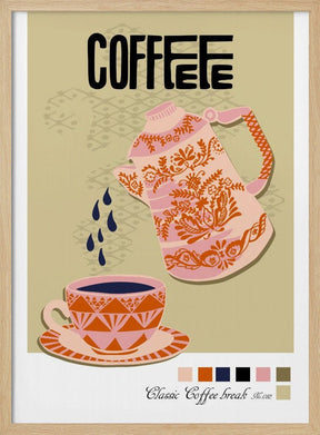 Coffee Break Poster - Corkframes.com