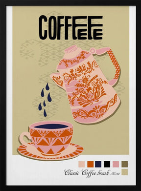 Coffee Break Poster - Corkframes.com