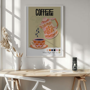 Coffee Break Poster - Corkframes.com