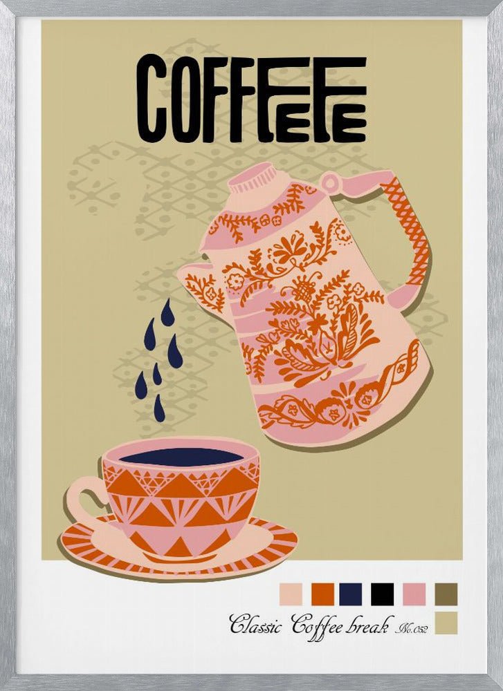 Coffee Break Poster - Corkframes.com