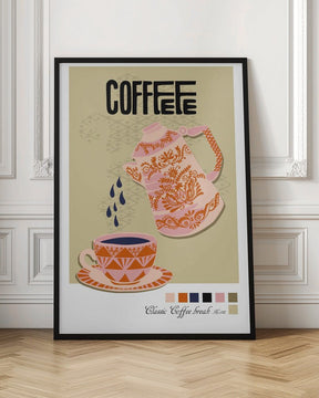 Coffee Break Poster - Corkframes.com