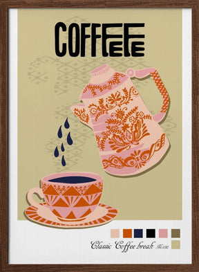 Coffee Break Poster - Corkframes.com