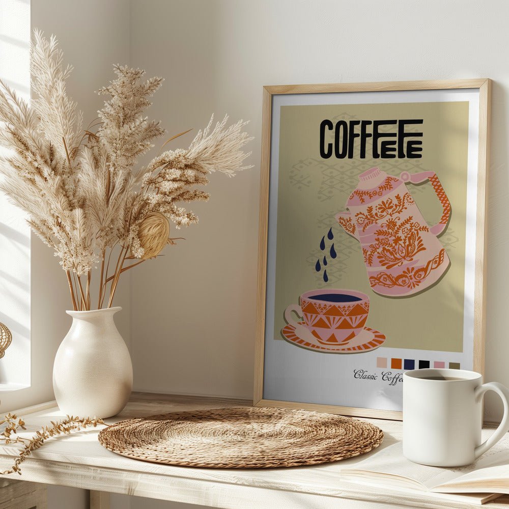 Coffee Break Poster - Corkframes.com