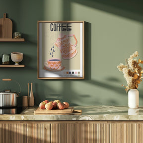 Coffee Break Poster - Corkframes.com