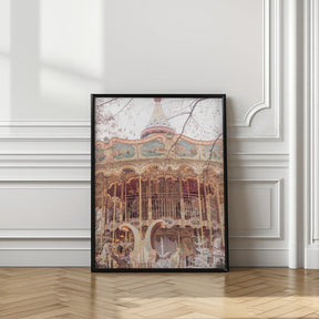 Copenhagen Carousel Poster - Corkframes.com