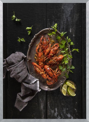 Crayfish And Parsley Poster - Corkframes.com