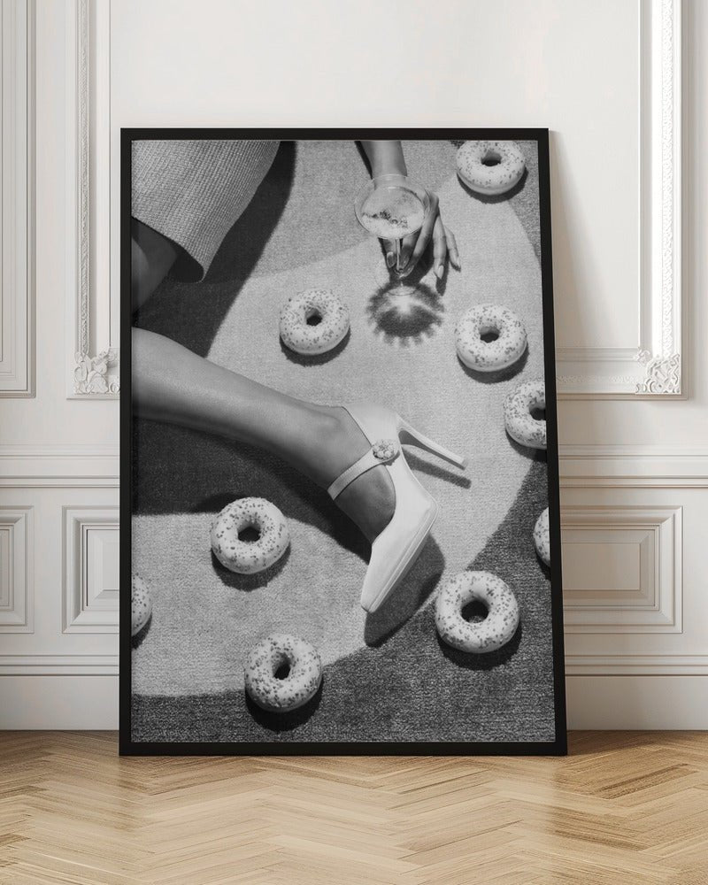 Disco B&W Poster - Corkframes.com