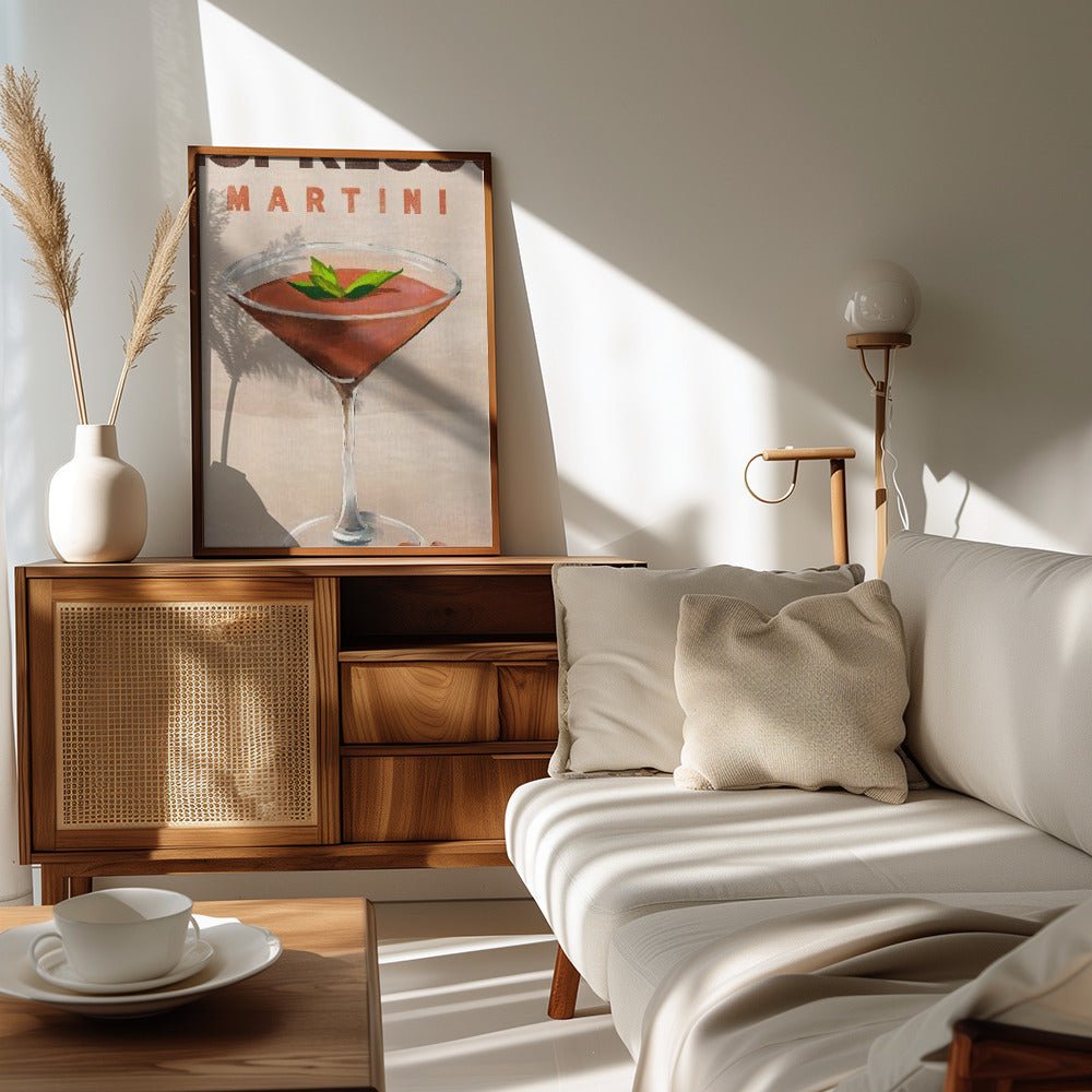 Espresso Martini Cocktail Bar Decor Poster - Corkframes.com