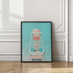 Ferris Wheel Nostalgia Poster - Corkframes.com