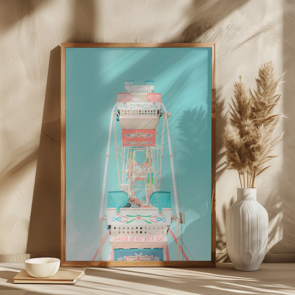 Ferris Wheel Nostalgia Poster - Corkframes.com