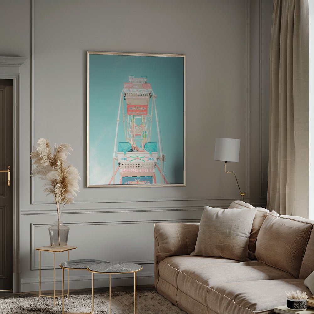 Ferris Wheel Nostalgia Poster - Corkframes.com