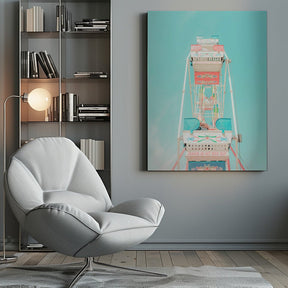 Ferris Wheel Nostalgia Poster - Corkframes.com