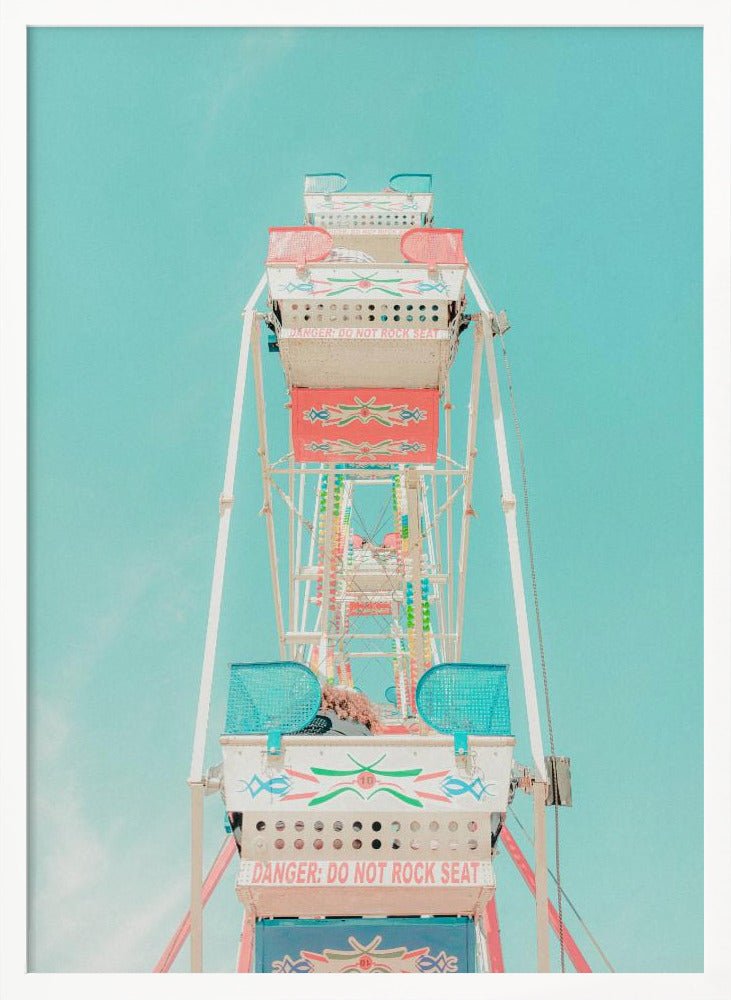 Ferris Wheel Nostalgia Poster - Corkframes.com