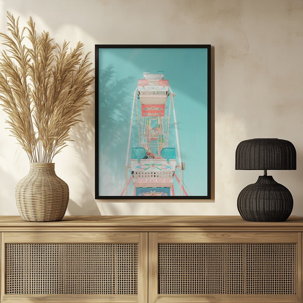 Ferris Wheel Nostalgia Poster - Corkframes.com