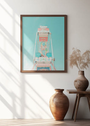 Ferris Wheel Nostalgia Poster - Corkframes.com