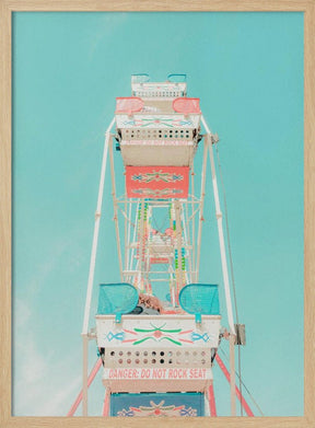 Ferris Wheel Nostalgia Poster - Corkframes.com