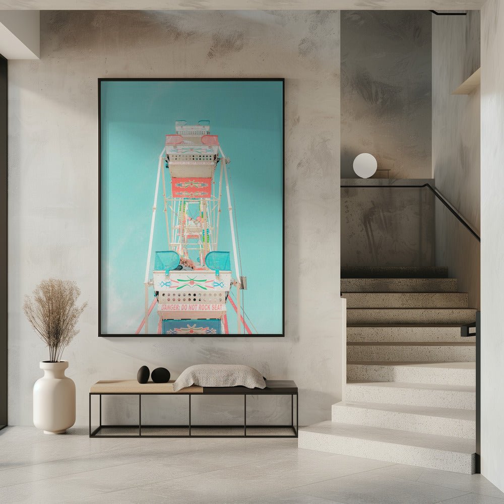 Ferris Wheel Nostalgia Poster - Corkframes.com