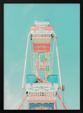 Ferris Wheel Nostalgia Poster - Corkframes.com