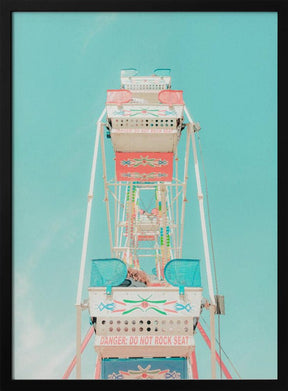 Ferris Wheel Nostalgia Poster - Corkframes.com