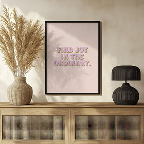 Find Joy Poster - Corkframes.com