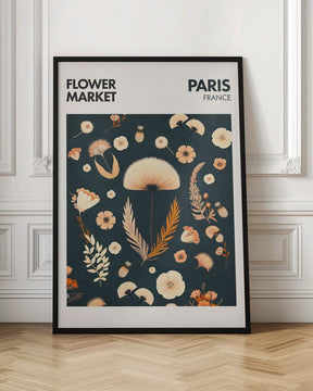 Flower Market - Paris Poster - Corkframes.com