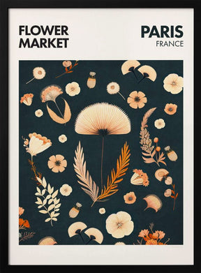 Flower Market - Paris Poster - Corkframes.com