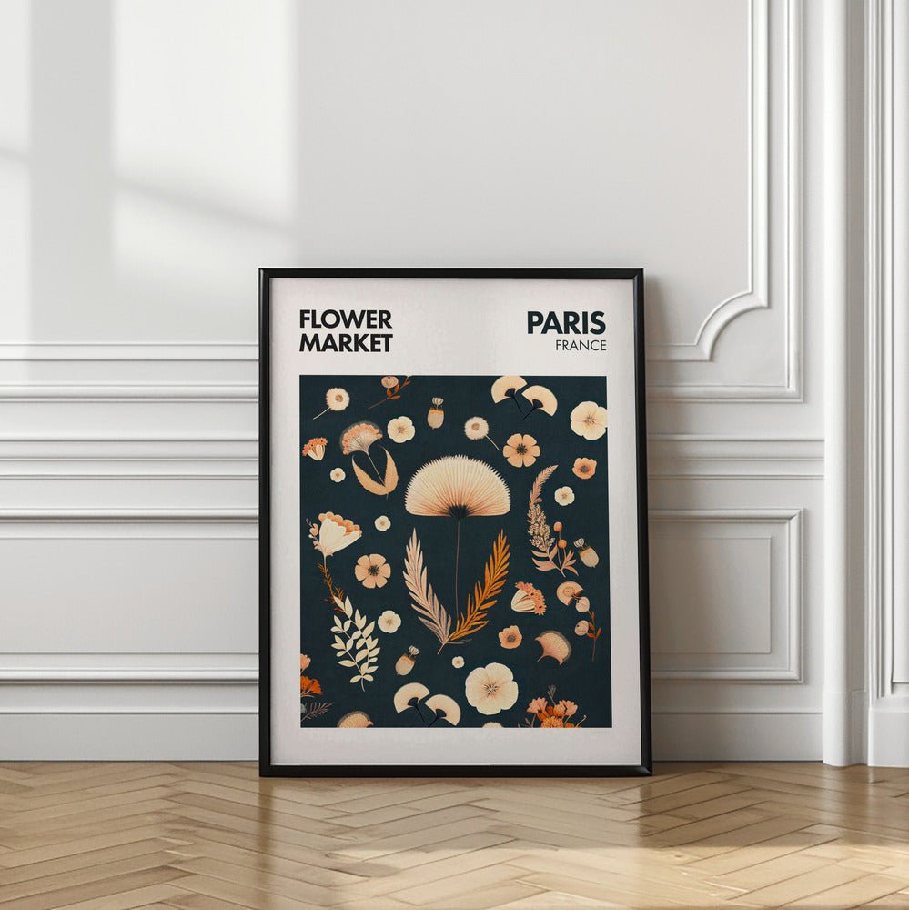 Flower Market - Paris Poster - Corkframes.com