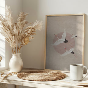 Flying Storks Poster - Corkframes.com