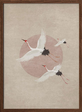 Flying Storks Poster - Corkframes.com