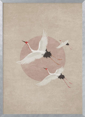 Flying Storks Poster - Corkframes.com