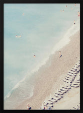 French Riviera Beach #1 Poster - Corkframes.com