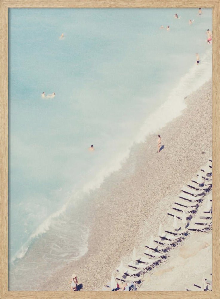 French Riviera Beach #1 Poster