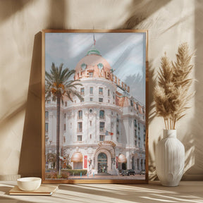 French Riviera Building Poster - Corkframes.com