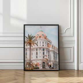 French Riviera Building Poster - Corkframes.com