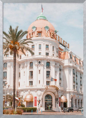 French Riviera Building Poster - Corkframes.com