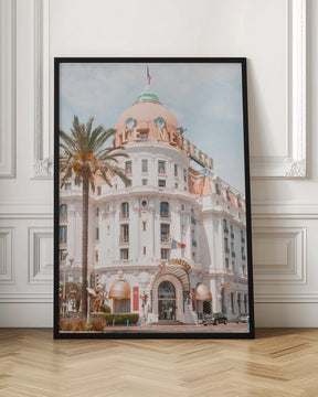 French Riviera Building Poster - Corkframes.com