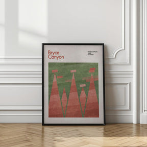 Green Bryce Canyon Poster - Corkframes.com